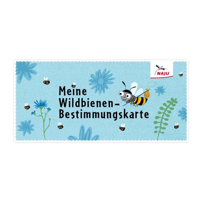 Bee's Inn: Wildbienen-Bestimmungskarte